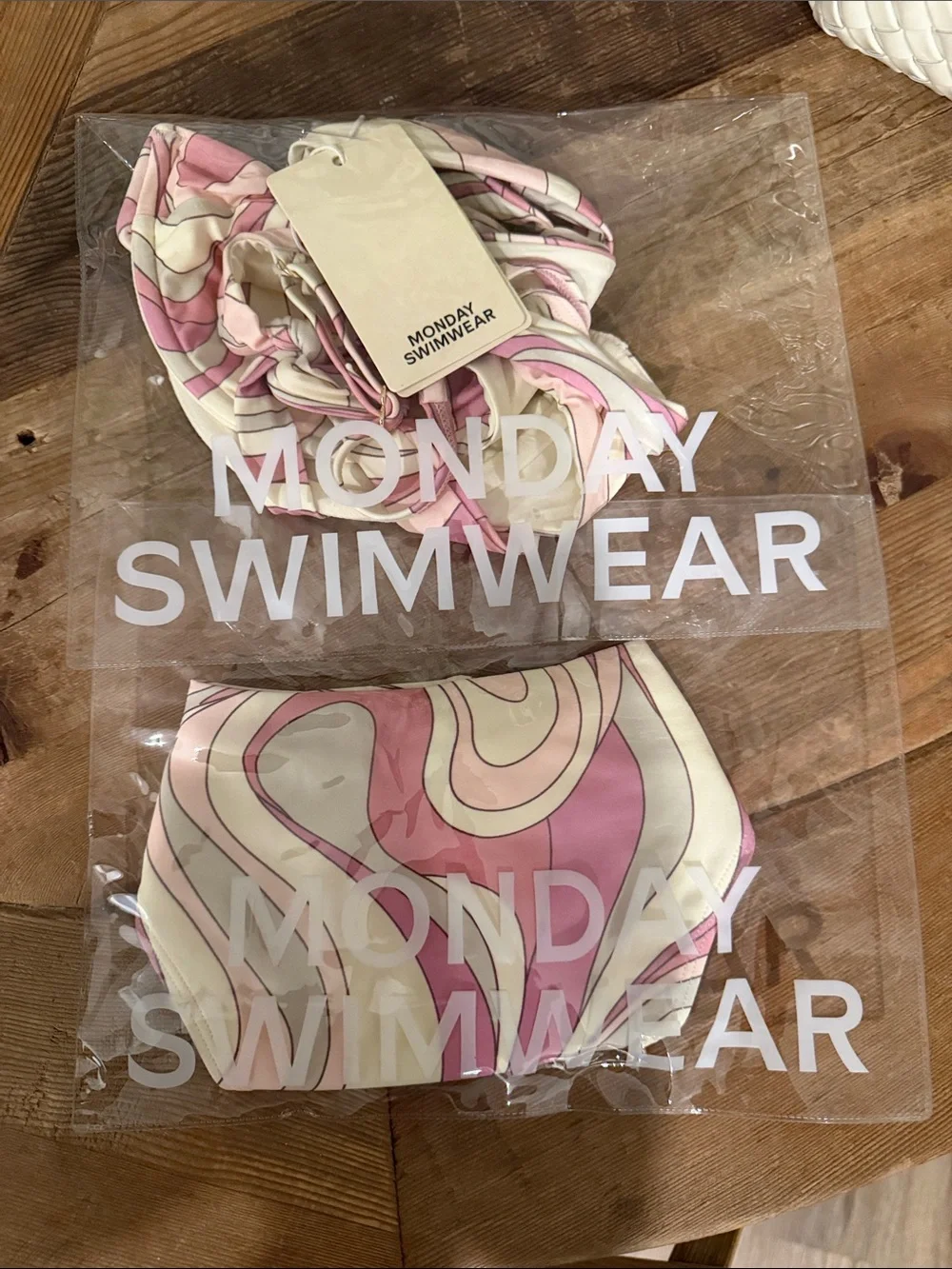 Monday swimwear never worn. Bought two sizes to see what worked